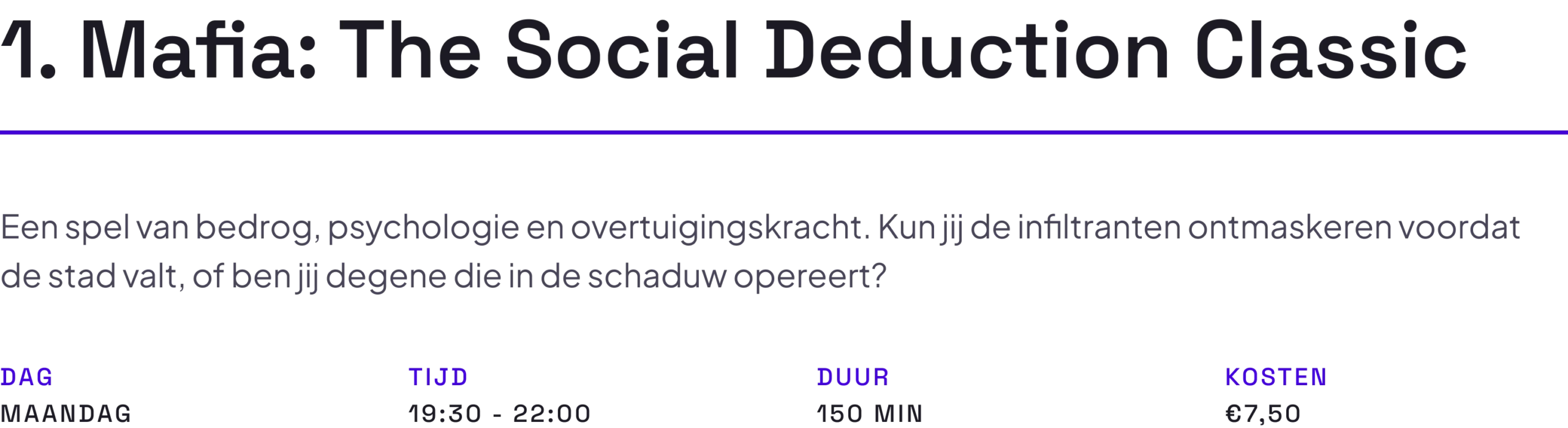 Mafia: The Social Deduction Classic