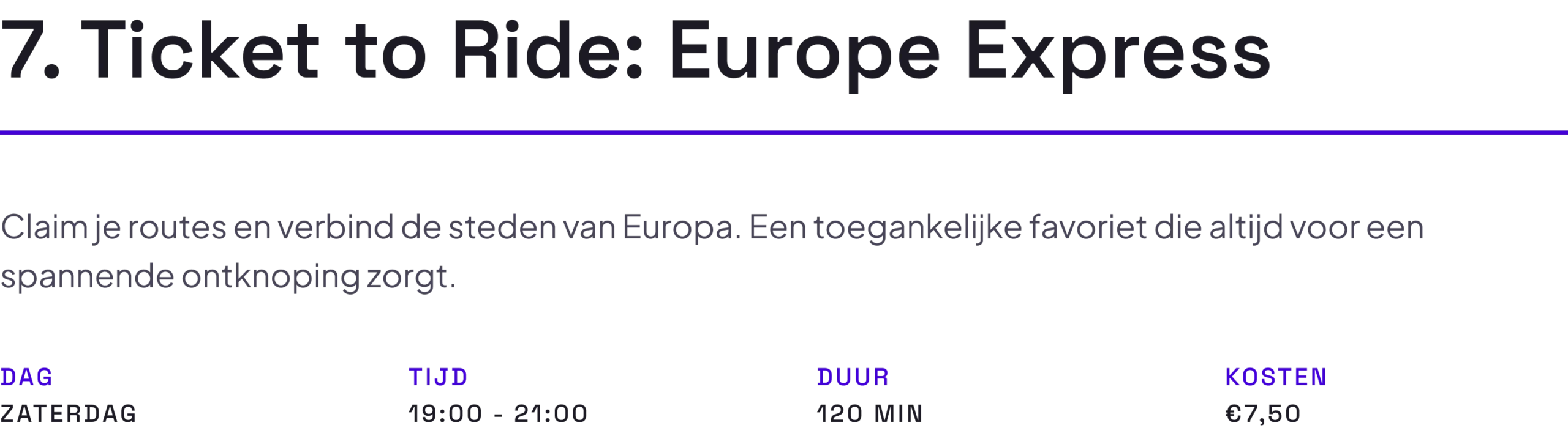 Ticket to Ride: Europe Express