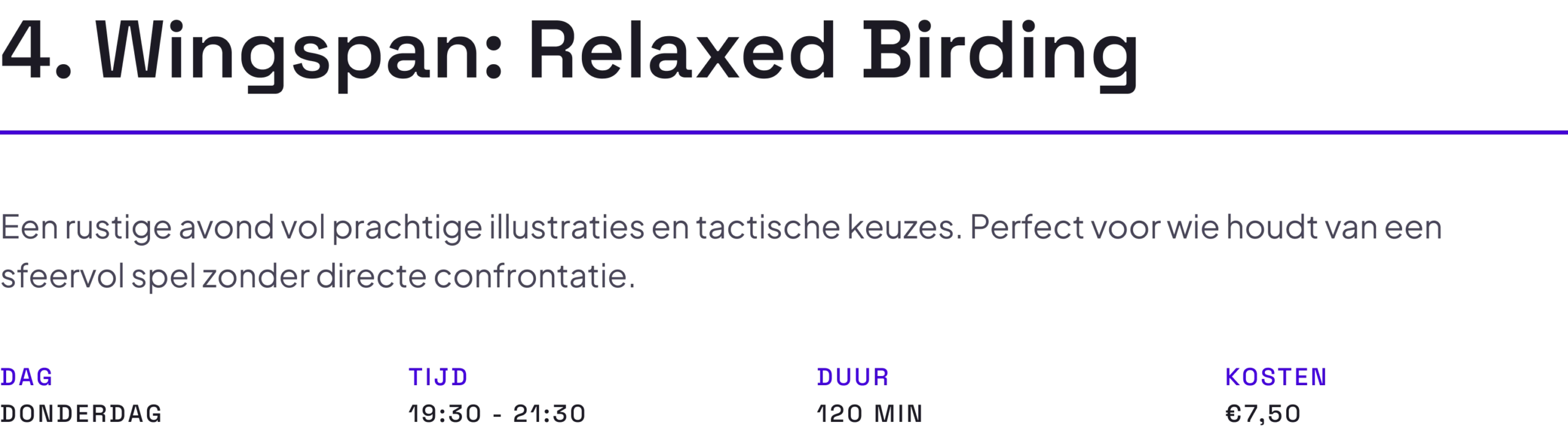 Wingspan: Relaxed Birding